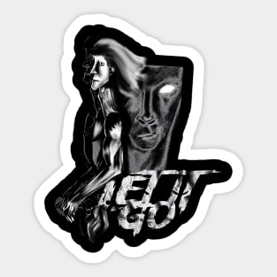 Let it Go Sticker